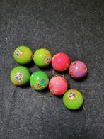 Set van 8 plastic disney kerstballen kerst, Diversen, Kerst, Ophalen of Verzenden, Nieuw