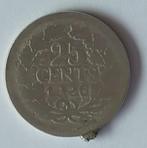 Nederlandse munt 25 cents 1926, Wilhelmina, volgnr 49, Postzegels en Munten, Munten | Nederland, Ophalen of Verzenden, Koningin Wilhelmina