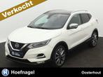 Nissan Qashqai 1.3 DIG-T Tekna + | Panoramadak | Navigatie |, Voorwielaandrijving, Traction-control, Gebruikt, Zwart
