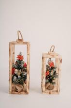 kerstlantaarn rood, incl lichtjes, Diversen, Kerst, Ophalen of Verzenden, Nieuw