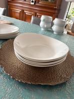 IKEA Diepe Borden -5 stuks porcelein, Huis en Inrichting, Ophalen of Verzenden, Zo goed als nieuw, Bord(en), Effen