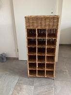 Rotan wijnrek, Ophalen, Overige materialen, 15 tot 25 flessen, Zo goed als nieuw