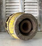 Antieke naaf van een Frans wagenwiel, Antiek en Kunst, Ophalen of Verzenden