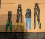 Diverse krimptangen, kabelschoentangen, zie omschrijving, Ophalen of Verzenden, Gebruikt