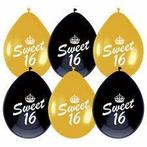 Sweet sixteen ballonnen, Ophalen of Verzenden, Nieuw, Versiering, Verjaardag