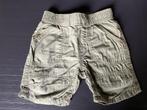 leger groene korte broek maat 74 Hema, Broekje, Ophalen of Verzenden, Zo goed als nieuw, Hema