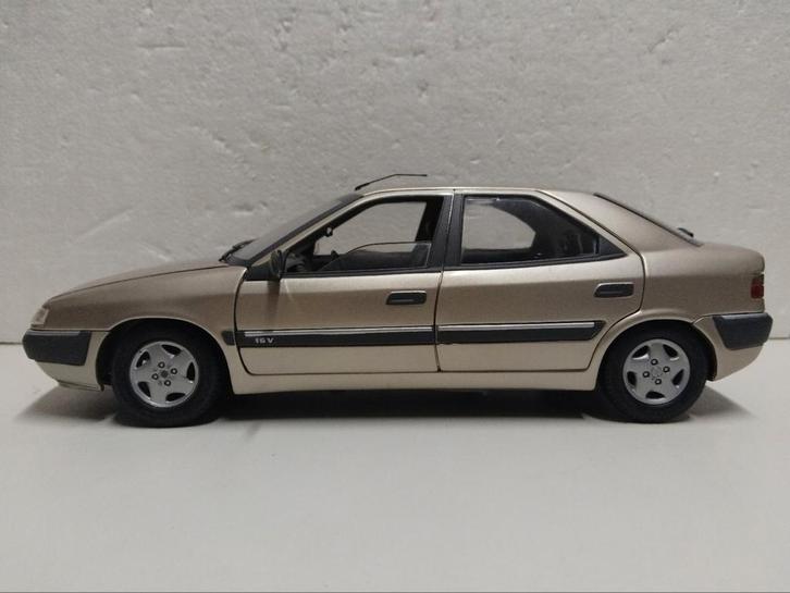 Citroen Xantia 16V champagne Sagem metal nobox 1:18 KRD, Hobby en Vrije tijd, Modelauto's | 1:18, Zo goed als nieuw, Auto, Overige merken
