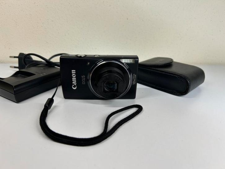 Canon IXUS 157 Compact Camera - Zwart - 20 megapixel, Audio, Tv en Foto, Fotocamera's Digitaal, Gebruikt, Compact, Canon, 8 keer of meer