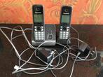 Draadloze Panasonic telefoon set, Ophalen of Verzenden, 2 handsets