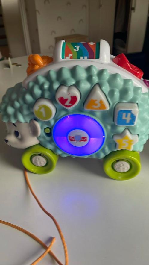 Fischer Price Linkimals vrolijke vormen egel, Kinderen en Baby's, Speelgoed | Fisher-Price, Zo goed als nieuw, Overige typen, Met licht