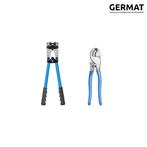 Kabel kniptang + kabeloog krimptang 6-50mm, Hobby en Vrije tijd, Germat, Gereedschap of Toebehoren, Nieuw, Germat