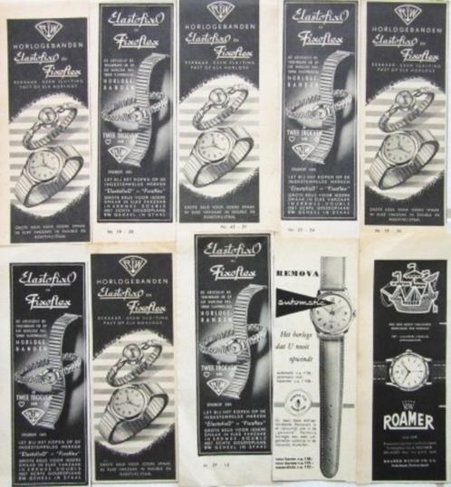 150+ advertenties reclames uit 1956 - 1958 - Deel 1, Verzamelen, Merken en Reclamevoorwerpen, Gebruikt, Overige typen, Verzenden