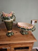 Vaas en Fruitschaal Set - Vintage Stijl, Ophalen of Verzenden