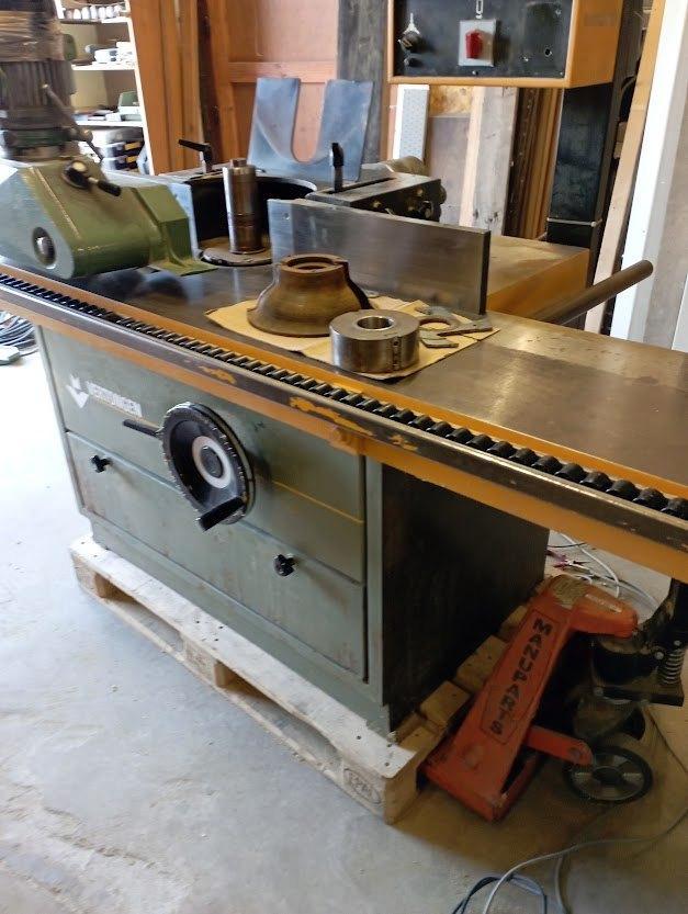 Freesmachine Topi Vertongen, Doe-het-zelf en Verbouw, Gereedschap | Freesmachines, Gebruikt, Elektrisch, Overige soorten, Ophalen