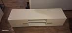 Tv meubel, Gebruikt, Wit, 150 tot 200 cm, Ophalen of Verzenden