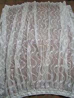 witte kanten vitrage nr KK 1228, Huis en Inrichting, 100 tot 150 cm, Verzenden, Wit, Zo goed als nieuw