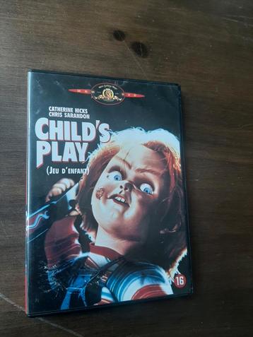 Child's Play dvd. Chucky.