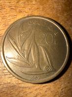Belgische 20 frank munt 1982, Ophalen, Brons, Losse munt