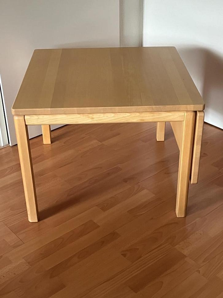 Beukenhouten salontafel jaren 90 Scandinavisch design, Huis en Inrichting, Tafels | Salontafels, Gebruikt, 50 tot 75 cm, 50 tot 100 cm