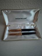 Montblanc Meisterstück 74 en Pelikan P1 in Montblanc Doos, Gebruikt, Met doosje, Ophalen of Verzenden, Vulpen