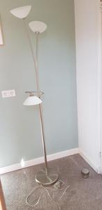 Vloerlamp, Huis en Inrichting, Lampen | Vloerlampen, Ophalen of Verzenden, Gebruikt, Glas, 150 tot 200 cm