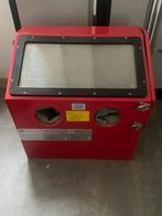 HBM Straalcabine 72x46x70cm + Spuitzand, Ophalen, Gebruikt, Overige typen