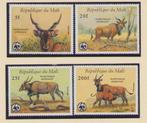 WWF set postzegels van de Reuzen - Elandantilope, Verzenden, Postfris, Dier of Natuur