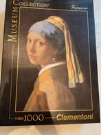 Vermeer Meisje met de Parel Puzzel 1000 stukjes, Hobby en Vrije tijd, Ophalen of Verzenden, 500 t/m 1500 stukjes, Zo goed als nieuw