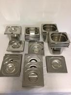 RVS bakken met deksel. Gastronoom bakken, Huis en Inrichting, Keuken | Keukenbenodigdheden, Ophalen of Verzenden, Zo goed als nieuw