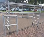 Te koop extra lange en hoge Kamersteiger, Doe-het-zelf en Verbouw, Steigers, Custers, Gebruikt, Ophalen of Verzenden, Rolsteiger of Kamersteiger
