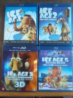 Ice Age 1 t/m 3 + 5 Bluray, Ophalen of Verzenden, Zo goed als nieuw, Tekenfilms en Animatie