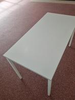 Witte tafels, Ophalen, Kunststof, Gebruikt, 100 tot 150 cm