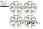 Ford Fiesta Wieldoppen set 14'' (set 4 stuks) zilver Origine, Auto diversen, Wieldoppen, Verzenden, Nieuw