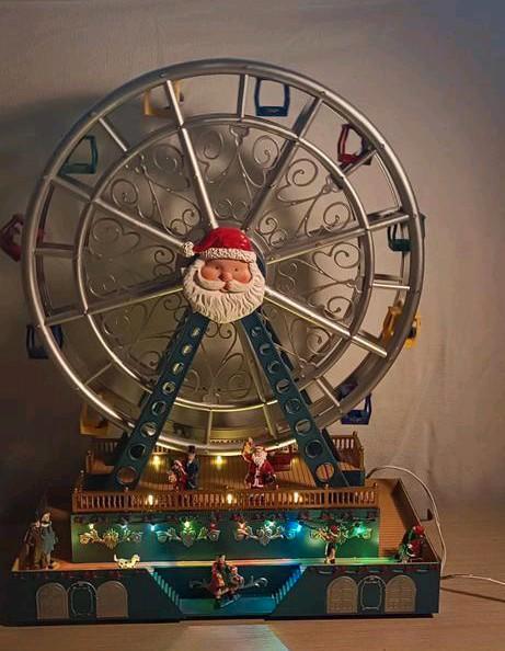Luville Reuzenrad (38cm hoog), Diversen, Kerst, Gebruikt, Ophalen of Verzenden