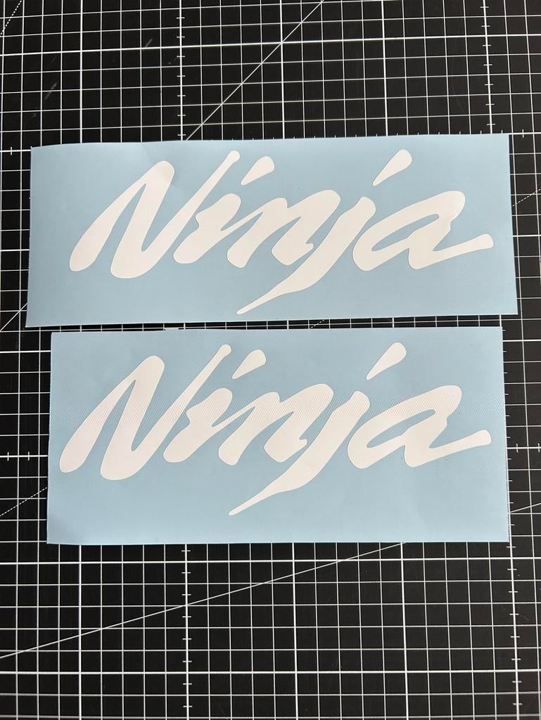 2x Kawasaki Ninja Stickers, Verzenden