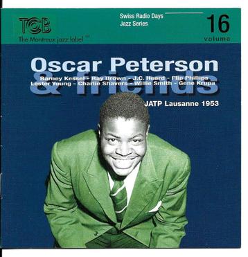 CD Oscar Peterson & friends - JATP Lausanne 1953 beschikbaar voor biedingen