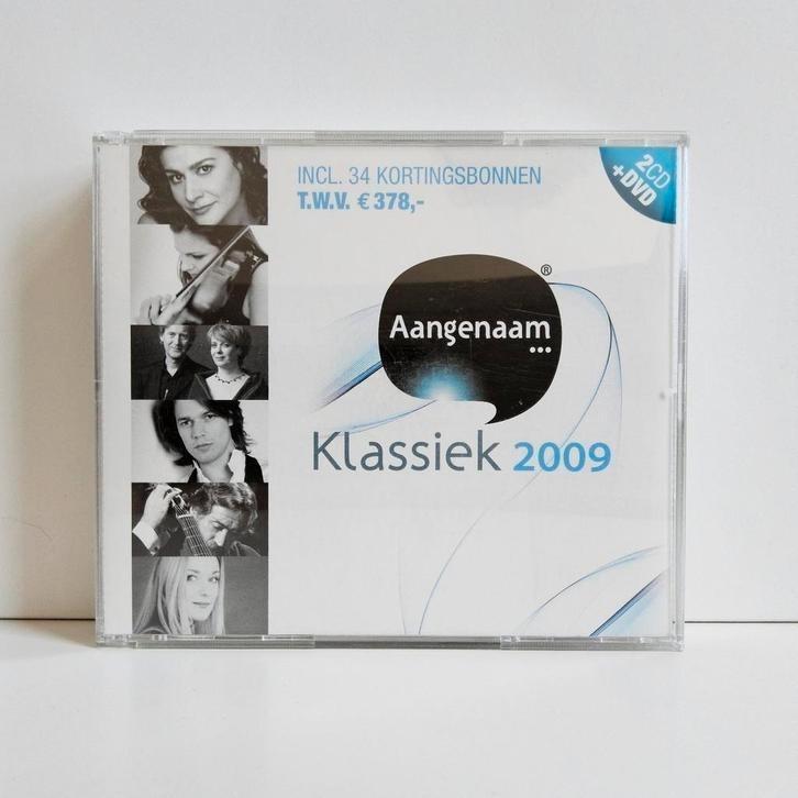 Aangenaam Klassiek 2009 (2cd + dvd), Cd's en Dvd's, Cd's | Klassiek, Zo goed als nieuw, Barok, Ophalen of Verzenden