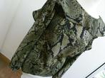 Tuniek top DAYZ roezels maat S 36 groen zwart slangenprint, Kleding | Dames, Overige kleuren, Ophalen of Verzenden, Zo goed als nieuw