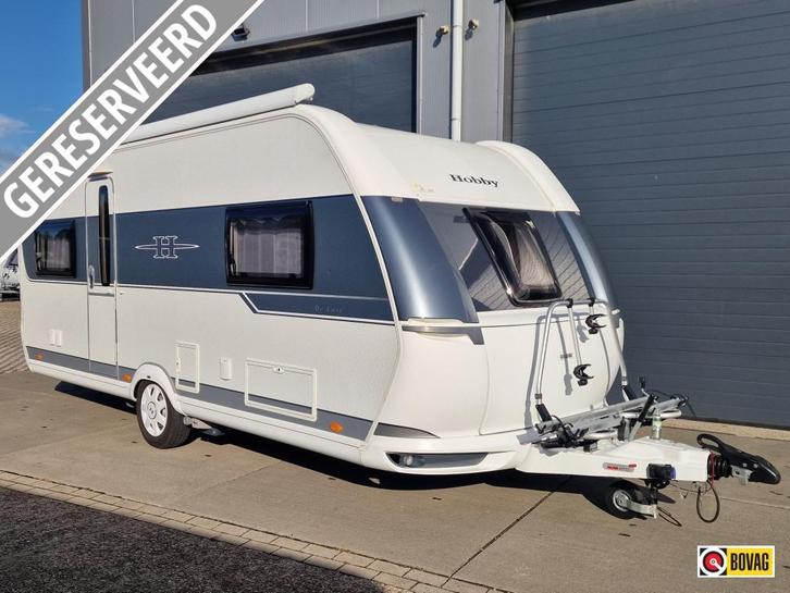Hobby De Luxe 540 UL incl Bovag beurt/garantie, Caravans en Kamperen, Caravans, Bedrijf, tot en met 4, 1250 - 1500 kg, Rondzit