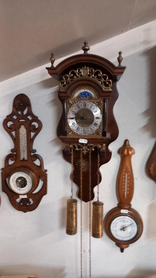 staartklok zaanse regulateur staande stoeltjesklok modern, Antiek en Kunst, Antiek | Klokken, Ophalen