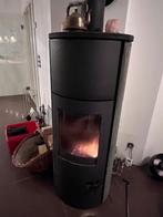 Openhaard met warmte wisselaar echt specksteen, Huis en Inrichting, Haarden, Ophalen, Gebruikt, Vrijstaande haard, Houthaard