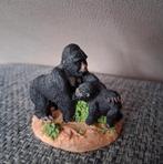 Beeldje Gorilla en jong, Ophalen of Verzenden, Zo goed als nieuw, Dier