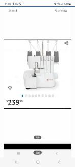 Singer Lockmachine - Zo goed als nieuw!, Ophalen of Verzenden, Zo goed als nieuw, Lockmachine, Singer