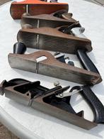 Set van 5 Stalen Blokschaven Stanley & Skandia - Vintage Ger, Doe-het-zelf en Verbouw, Gereedschap | Handgereedschap, Ophalen