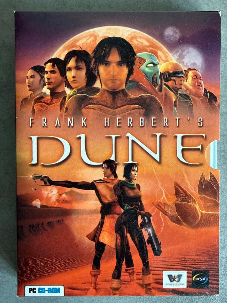 Dune PC CD-rom - Frank Herbert's Klassieker!, Spelcomputers en Games, Games | Pc, Gebruikt, Strategie en Constructie, 1 speler