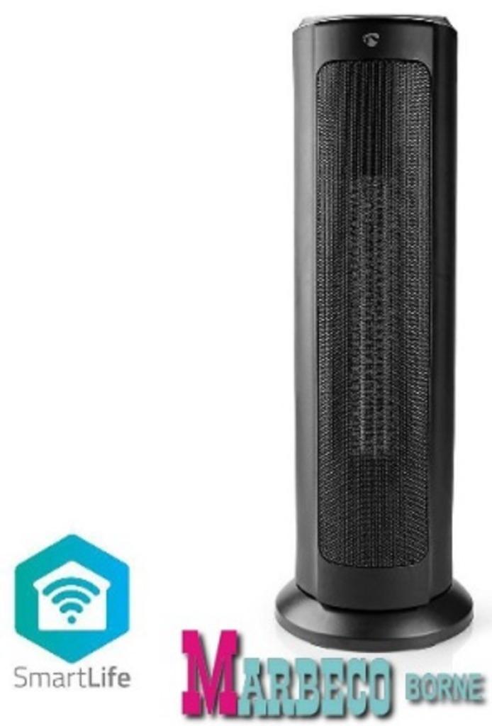 Ventilatorkachel, Wi-Fi Smart Tower, Thermostaat, 1200-2000W, Huis en Inrichting, Woonaccessoires | Overige, Nieuw, Ophalen of Verzenden