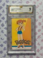 Pokémon Star-Phone Misty Promo Card Global Grading 9 Mint, Ophalen of Verzenden, Nieuw, Losse kaart