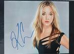Originele handtekening Kaley Cuoco, The Big Bang Theory, Ophalen of Verzenden, Zo goed als nieuw, Tv, Foto of Kaart