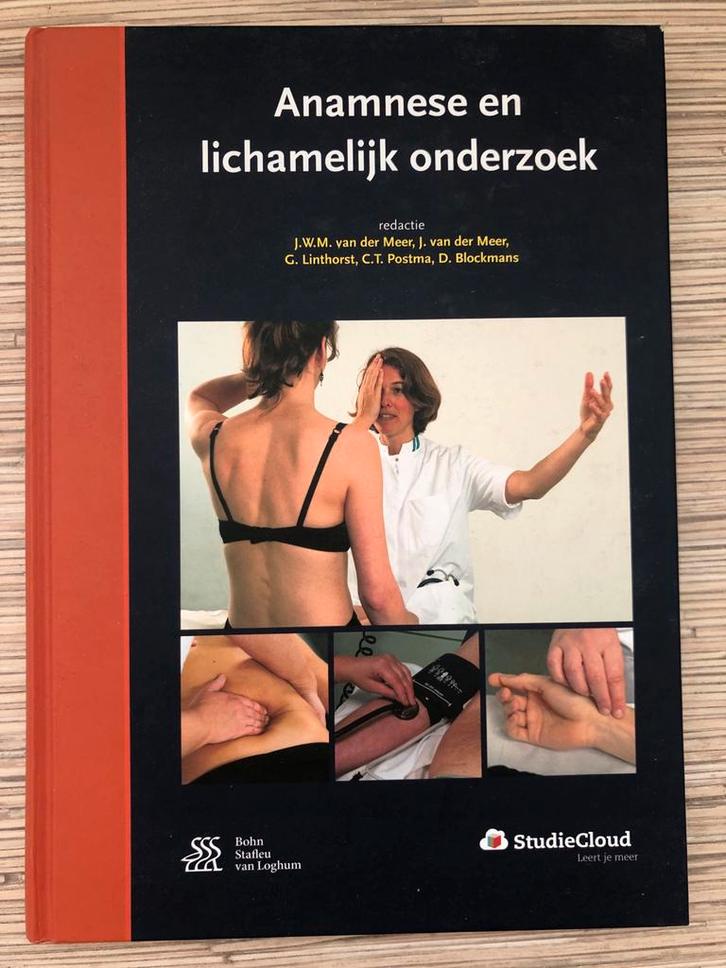 Anamnese en lichamelijk onderzoek, Boeken, Studieboeken en Cursussen, Zo goed als nieuw, HBO, Beta, Ophalen of Verzenden