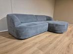 30% KORTING - NIEUW - Montel Wave Hoekbank - Grijs - Stof, Hout, Voltastraat 21, Barneveld, Nieuw, Ophalen of Verzenden